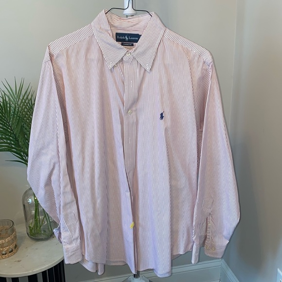 Ralph Lauren Other - Mens Ralph Lauren dress shirt neck size 17. Always dry cleaned